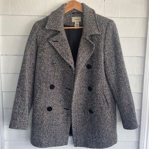 L.L Bean peacoat size 8